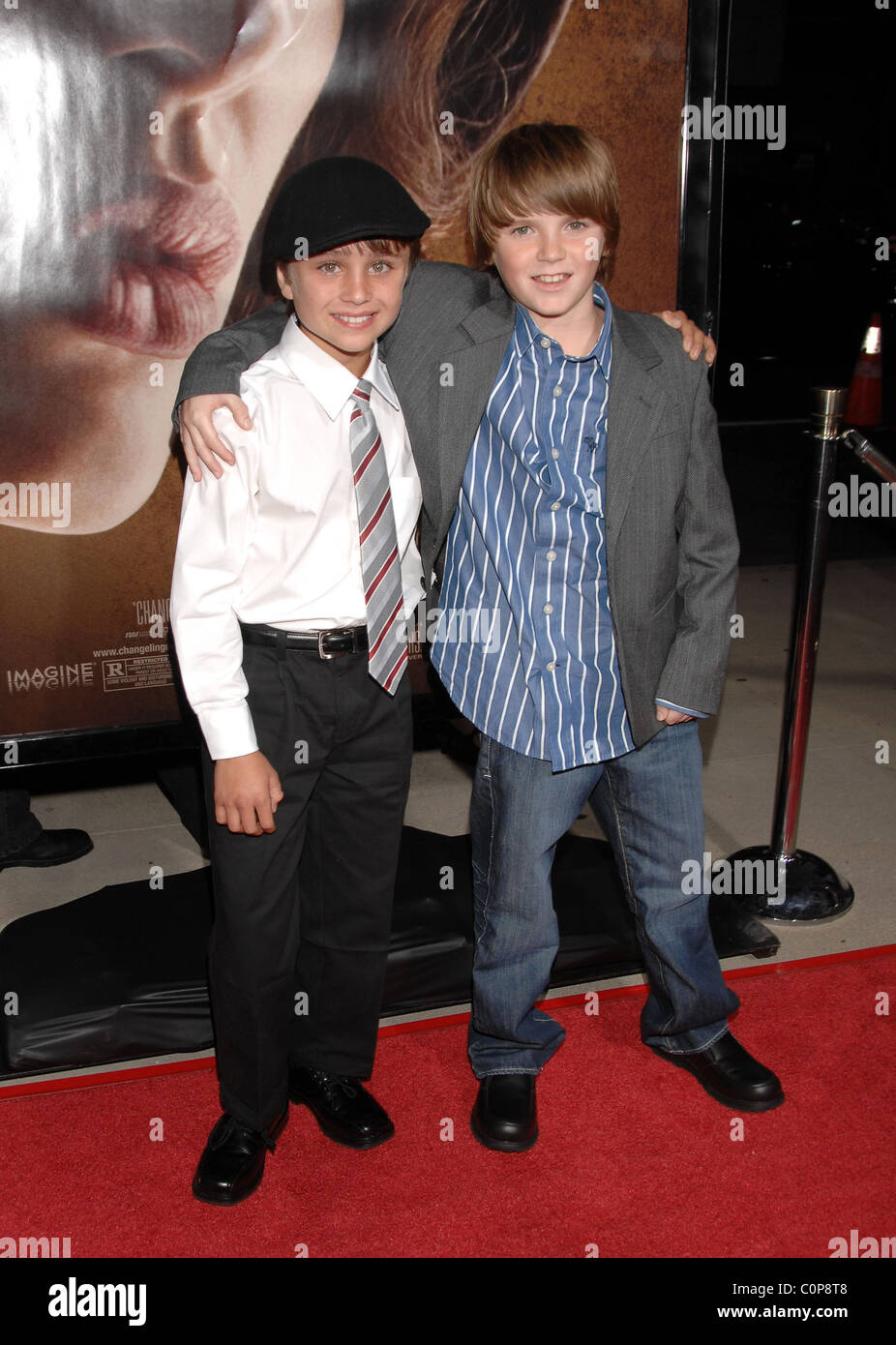 Gattlin Griffith und Devon Conti die LA-premiere von "Changeling" - Ankünfte statt an Akademie der Bewegung Abbildung Künste und Stockfoto
