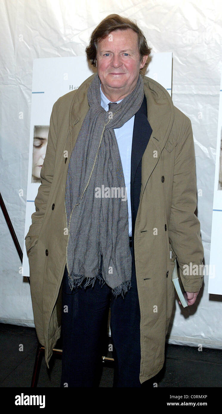 David Hare The New Yorker Premiere von "Der Vorleser" statt, an der Ziegfield Theater New York City, USA - 03.12.08 Stockfoto