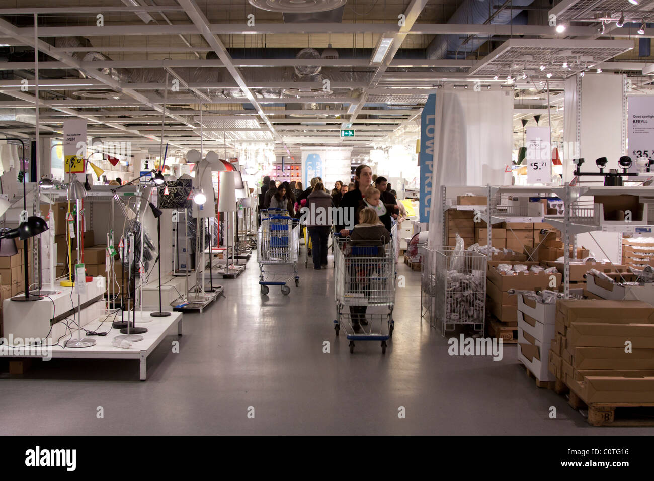 IKEA Einrichtungshaus - Wembley - London Stockfoto