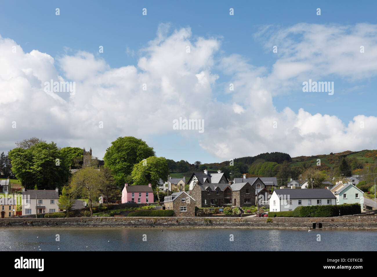 Union Halle, Glandore Hafen, Grafschaft-Korken, Irland, britische Inseln, Europa Stockfoto