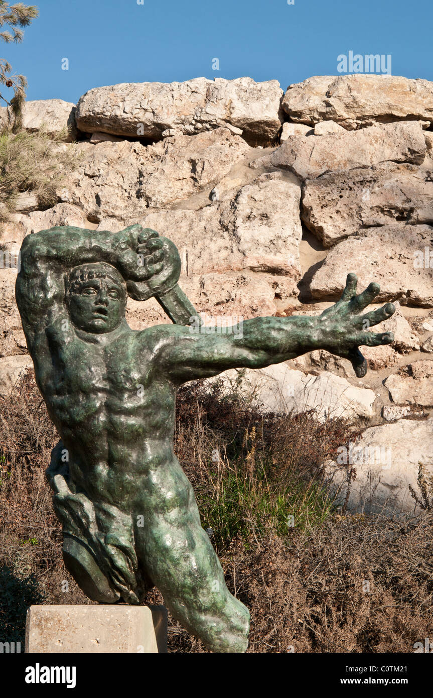 Das Israel Museum Jerusalem, einschließlich des Schreins des Buches und der Billy Rose Skulpturengarten von Isamu Noguchi Stockfoto