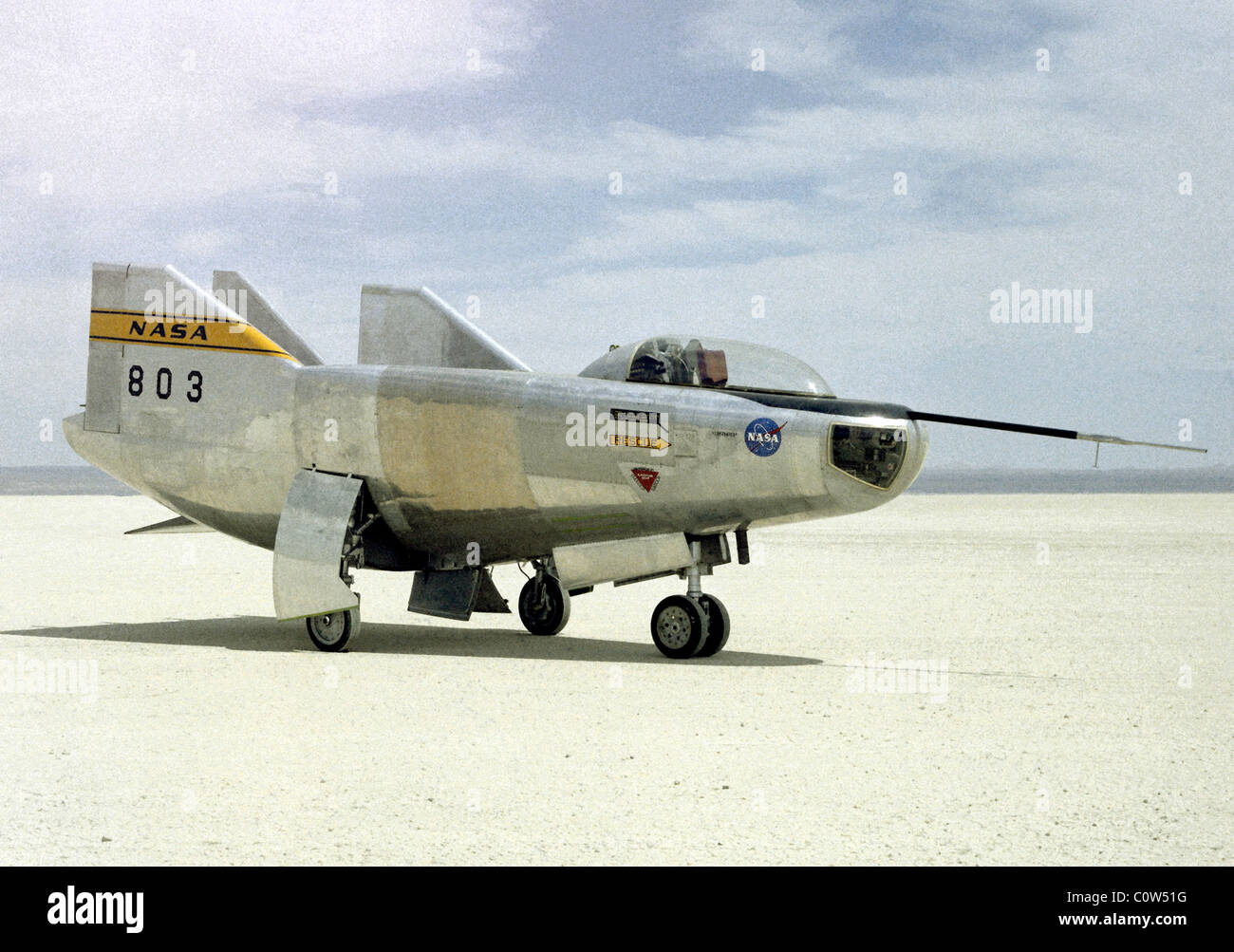 Lifting-Body-Forschungsflugzeug Northrop M2-F3. Stockfoto