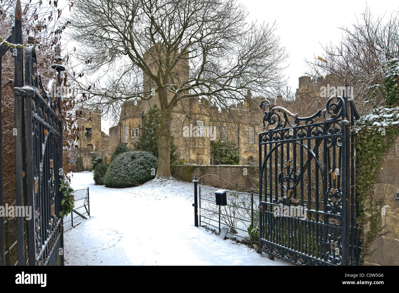 Snape Hall Yorkshire Stockfoto