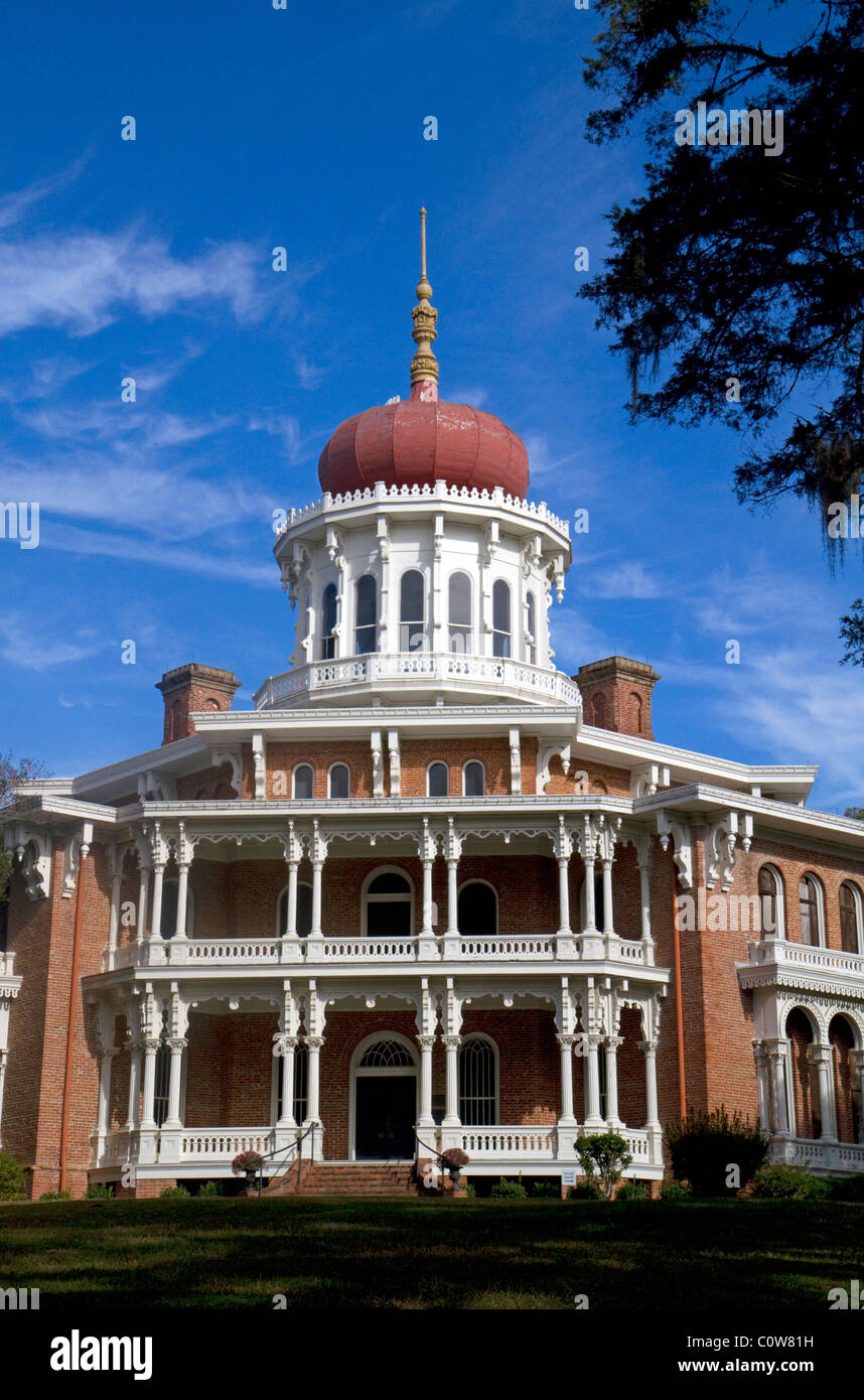 Longwood historischen antebellum achteckige Villa befindet sich in Natchez, Mississippi, Vereinigte Staaten. Stockfoto