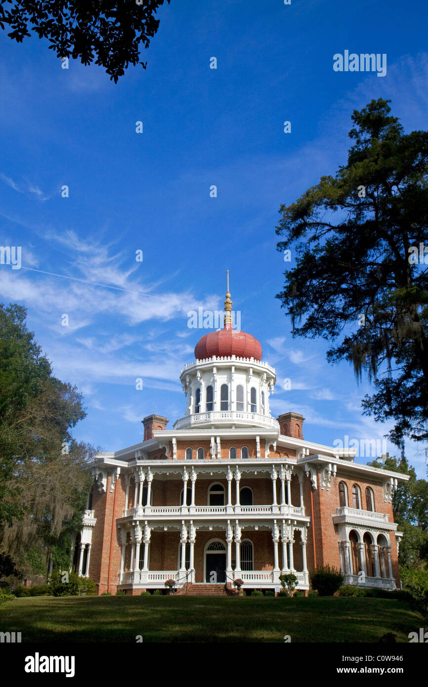 Longwood historischen antebellum achteckige Villa befindet sich in Natchez, Mississippi, Vereinigte Staaten. Stockfoto