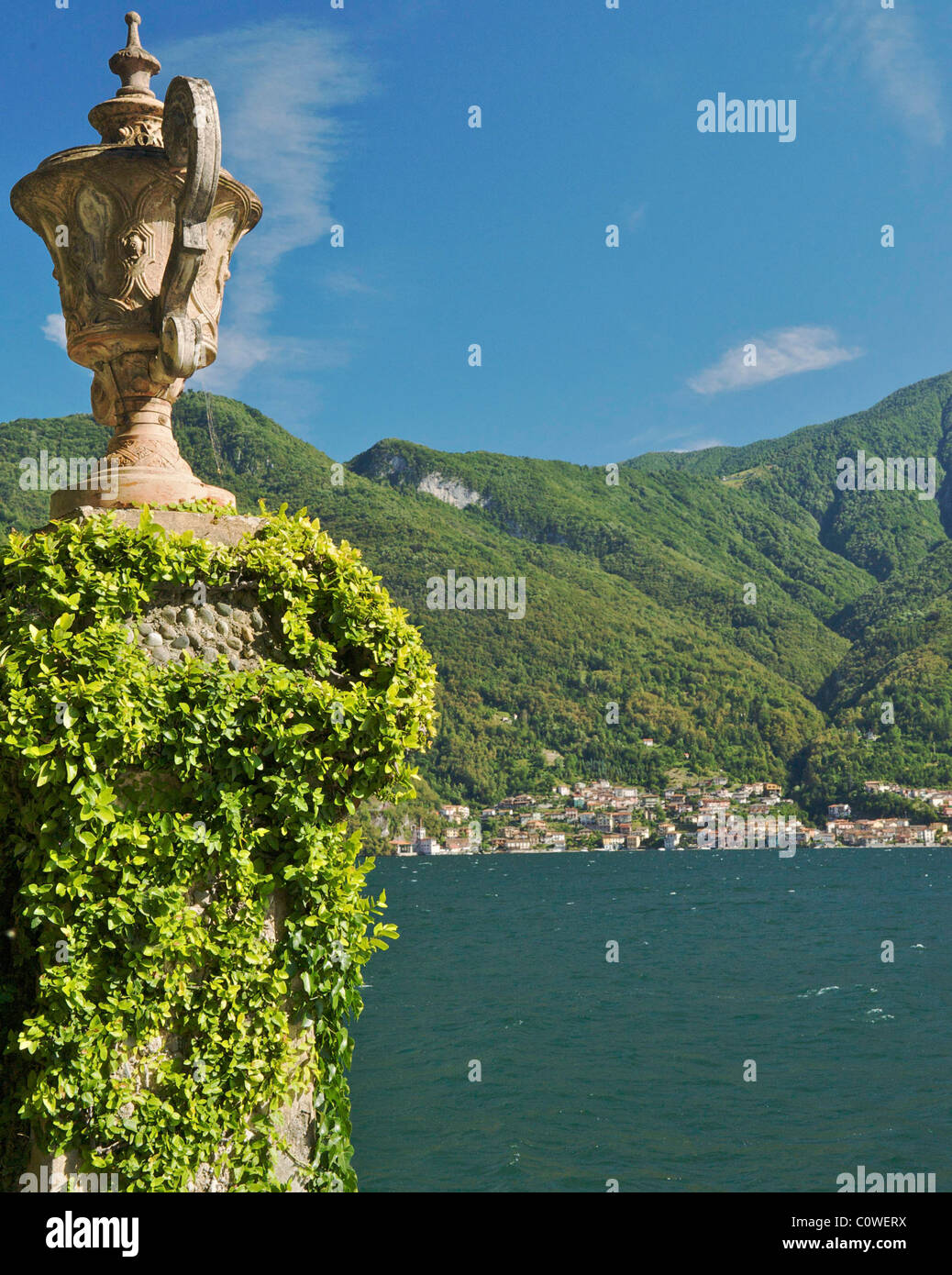 Bellagio, Comer See, Italia, Italien, Italien, Lago di Como, Comer See, Villa Balbianello, Lenno, Casino Royale, James Bond Stockfoto