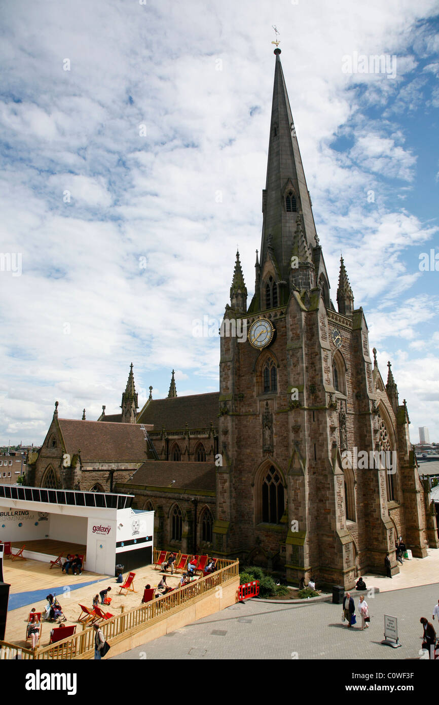 St. Martinskirche, Birmingham, England, UK. Stockfoto