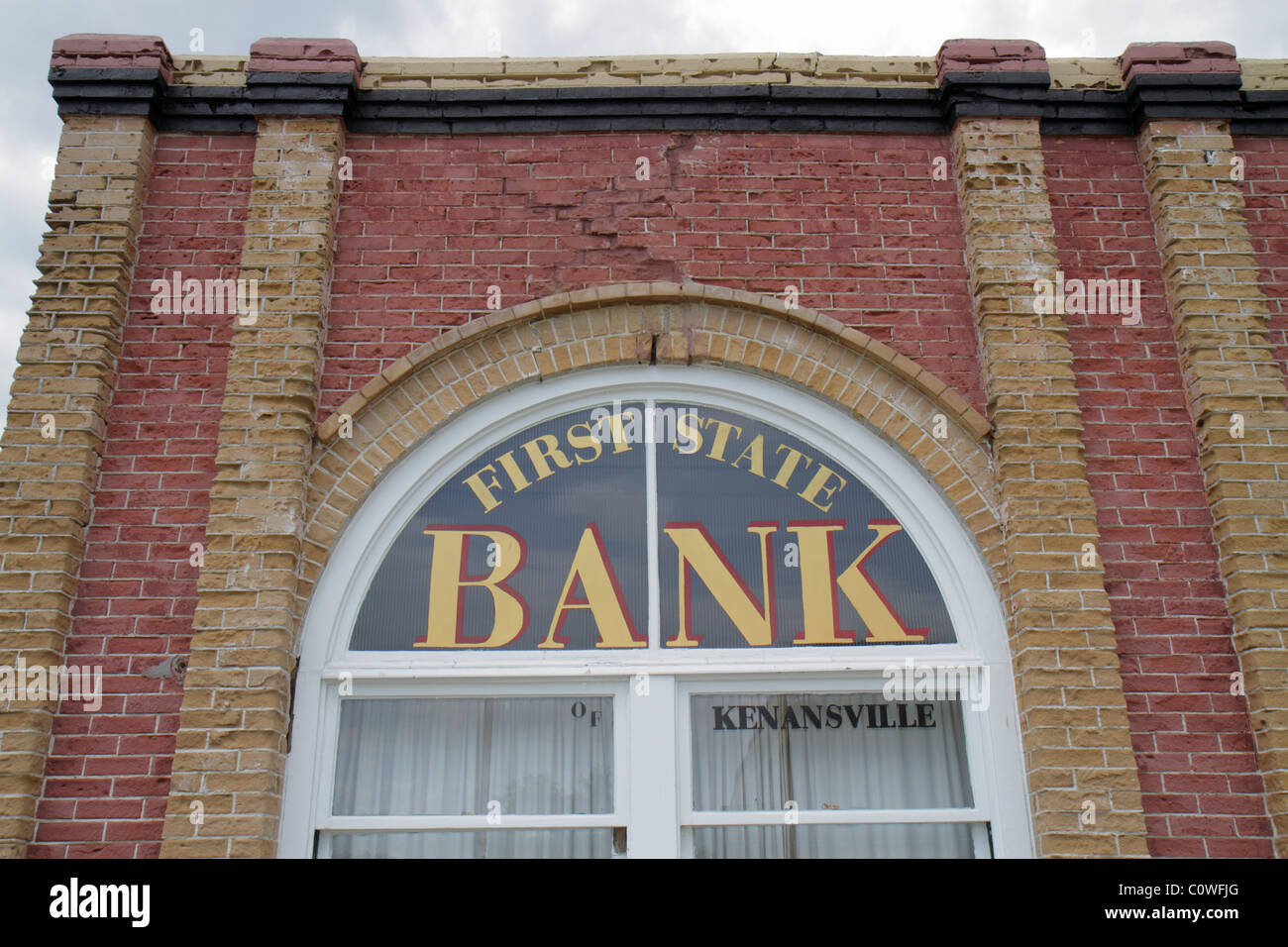 Florida Kenansville, First State Bank, Banken, renoviert, restauriert, historisches Gebäude, Besucher reisen Reise touristischer Tourismus Wahrzeichen Cu Stockfoto