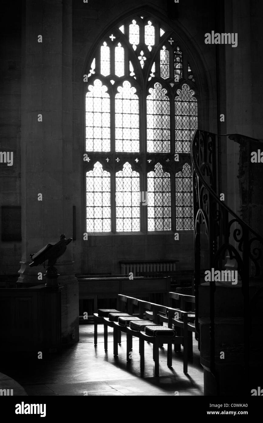 Kirche St. Peter und St. Paul, Northleach, Gloucestershire, Cotswold Wolle Kirche Stockfoto