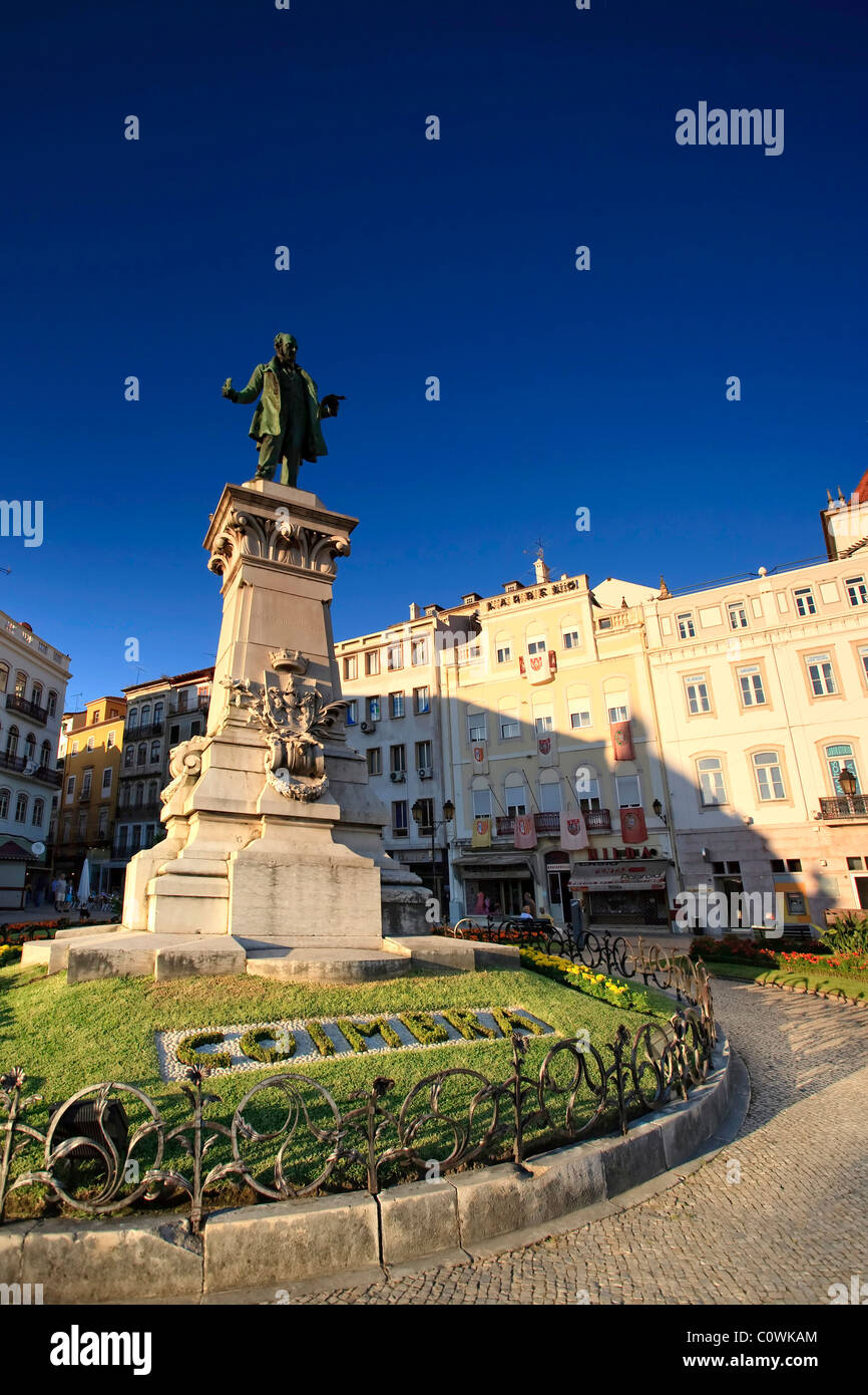 Largo da Portagem, Coimbra, Beira Litoral, Portugal Stockfoto