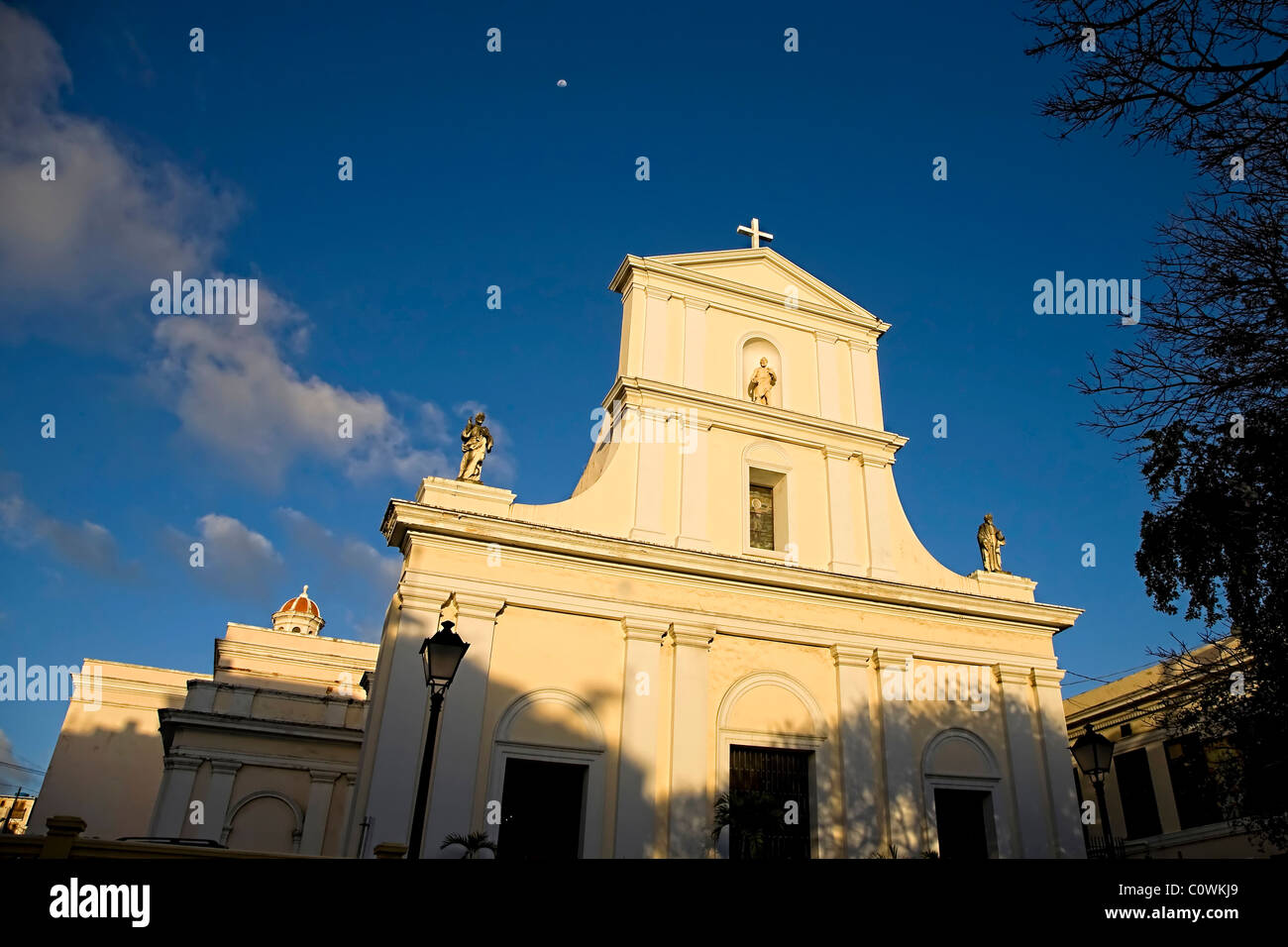 USA, Karibik, Puerto Rico, San Juan, Altstadt, Kathedrale San Juan Bautista (St. Johannes der Täufer-Kathedrale) Stockfoto