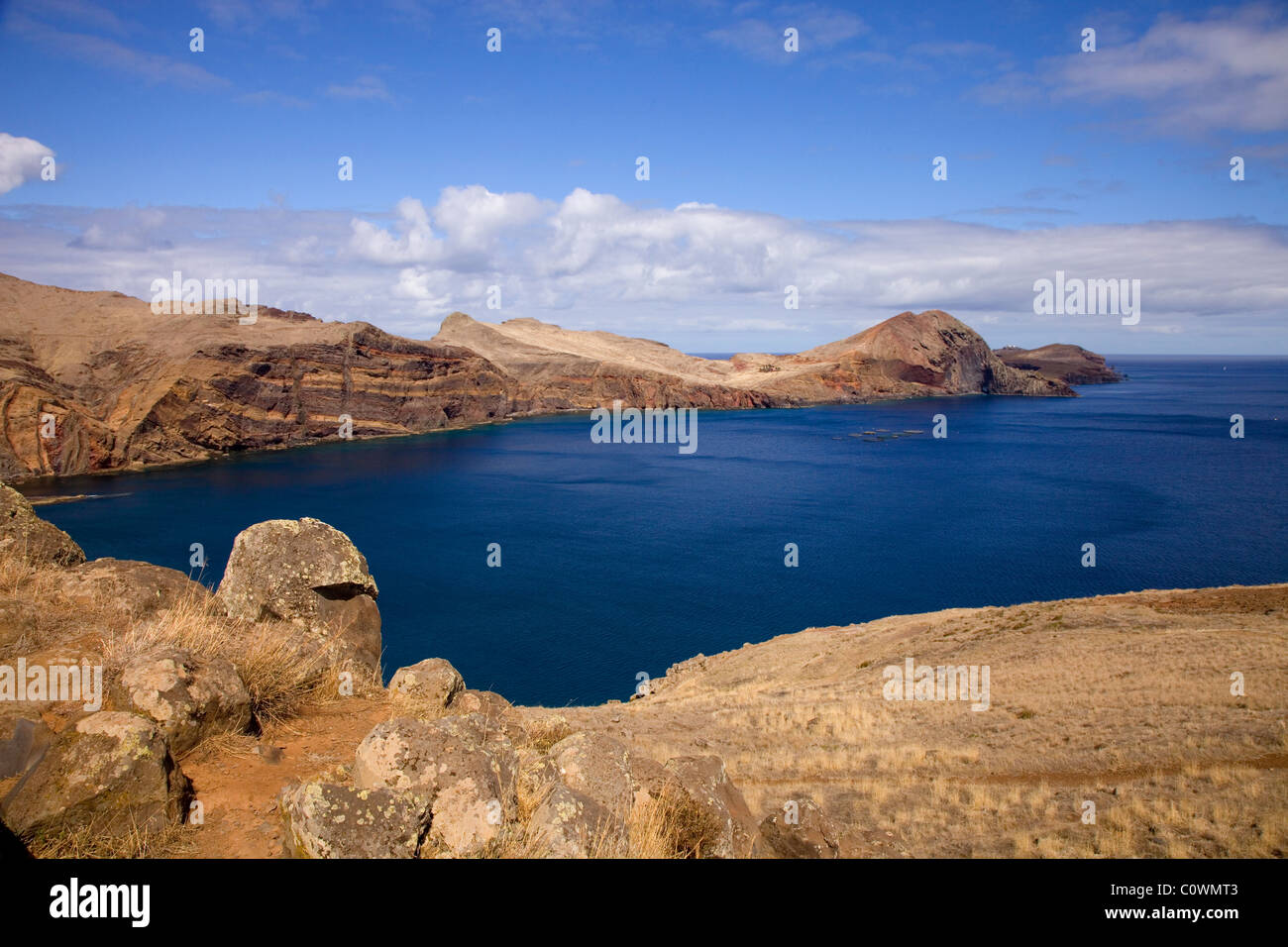 Ponta de Sao Lourenco, auf die Insel Madeira, Portugal Stockfoto