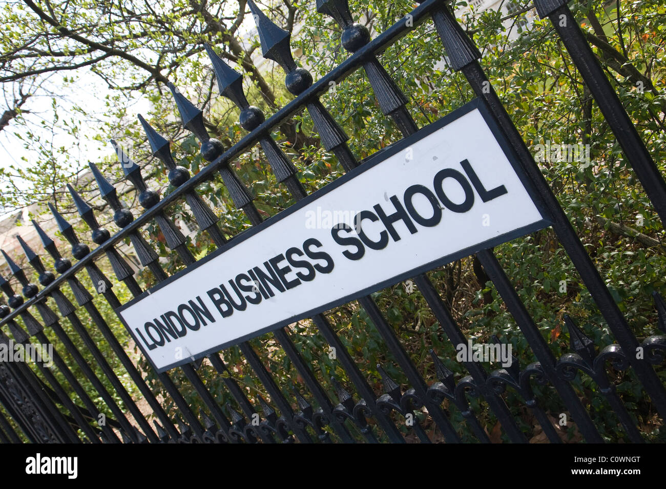 London Business School Regents Park London UK. Foto: Jeff Gilbert Stockfoto