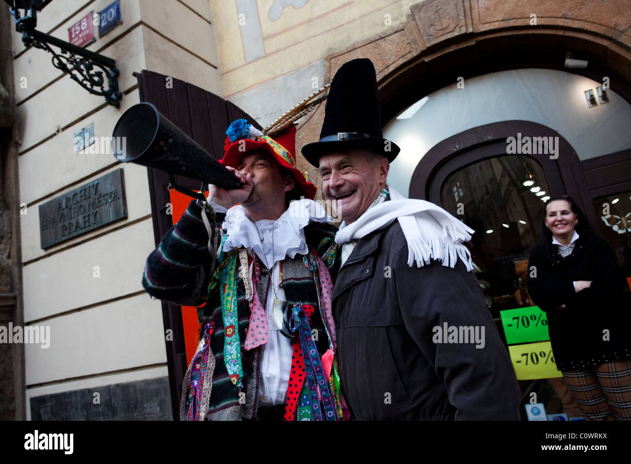 Prag Karneval, Tschechische Republik Stockfoto