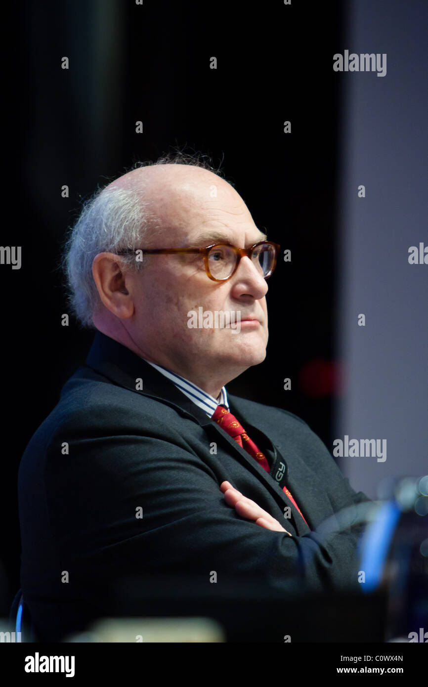 Dieter Ammer, Mitglied des Aufsichtsrats, Conergy Hauptversammlung. Hamburg, Deutschland. 25.02.2011 Stockfoto