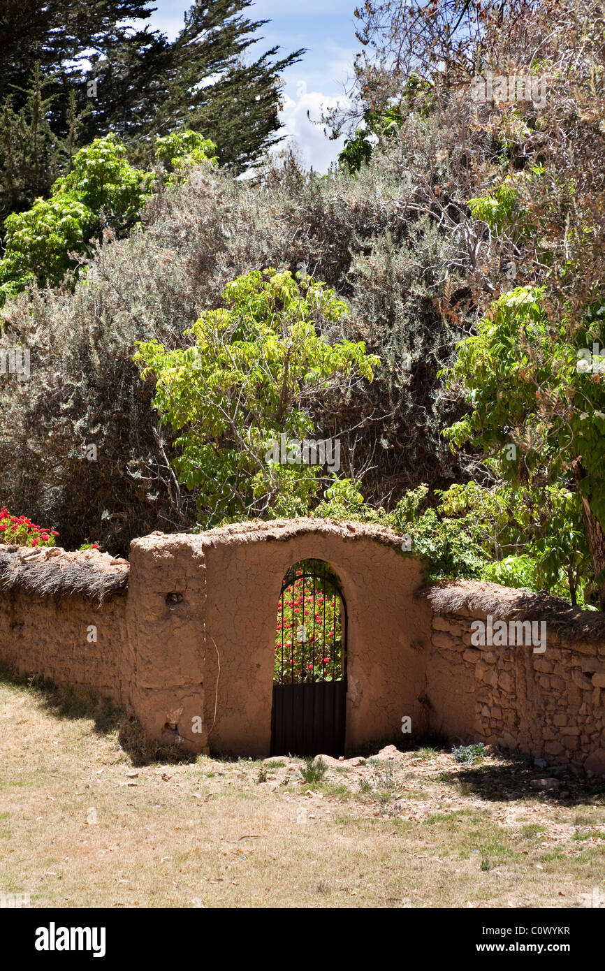 Yumani, Sonneninsel, Titicacasee, Bolivien, Südamerika. Stockfoto