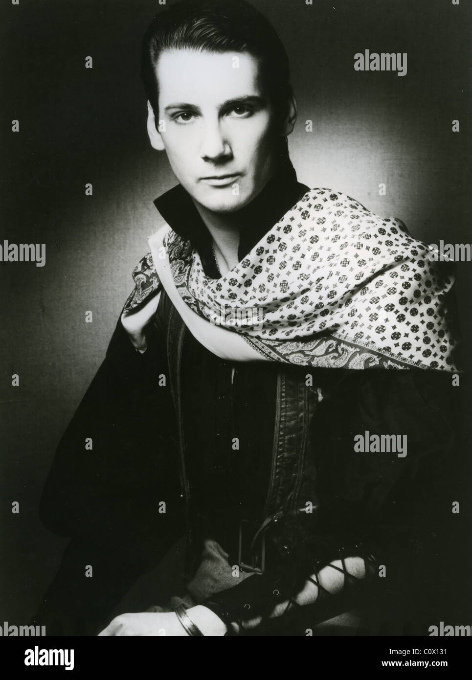 SPANDAU BALLET-Promo-Foto der Lead-Sänger Tony Hadley über 1986 Stockfoto