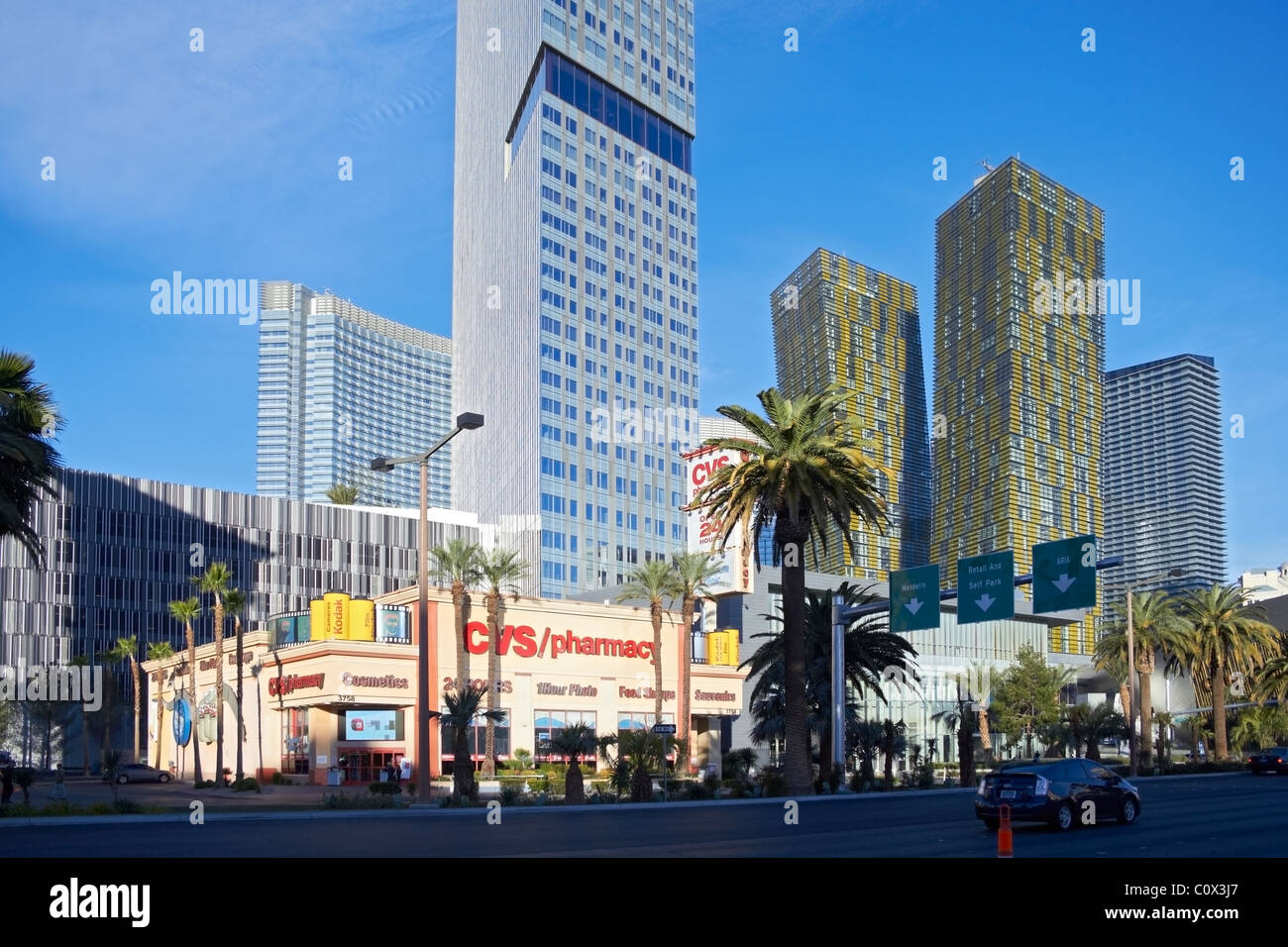 Neue High Hotels Casinos in Las Vegas, Nevada Stockfoto