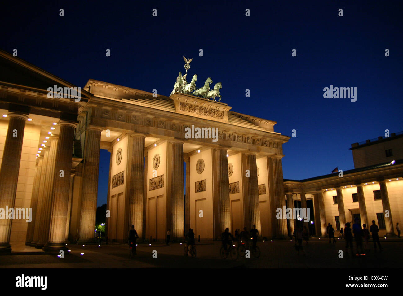 Brandenburger Tor in Berlin, Deutschland Stockfoto