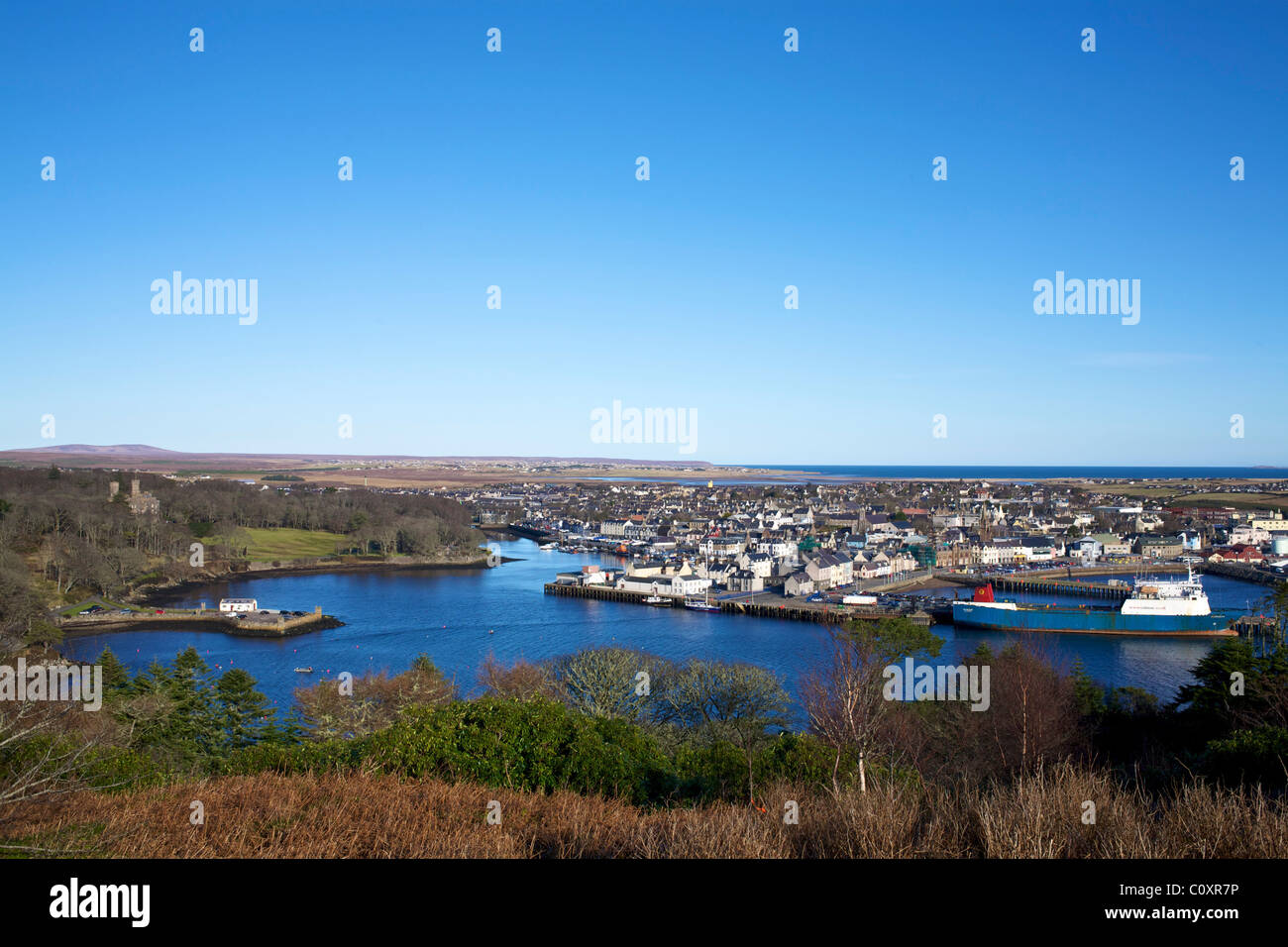 Stornoway, Isle of Lewis. Stockfoto