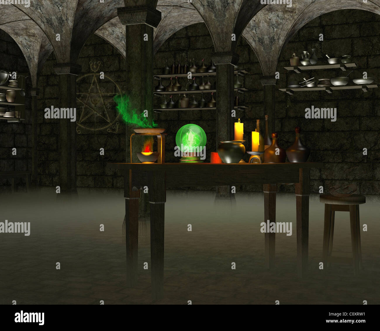 Alchemist laboratory -Fotos und -Bildmaterial in hoher Auflösung – Alamy