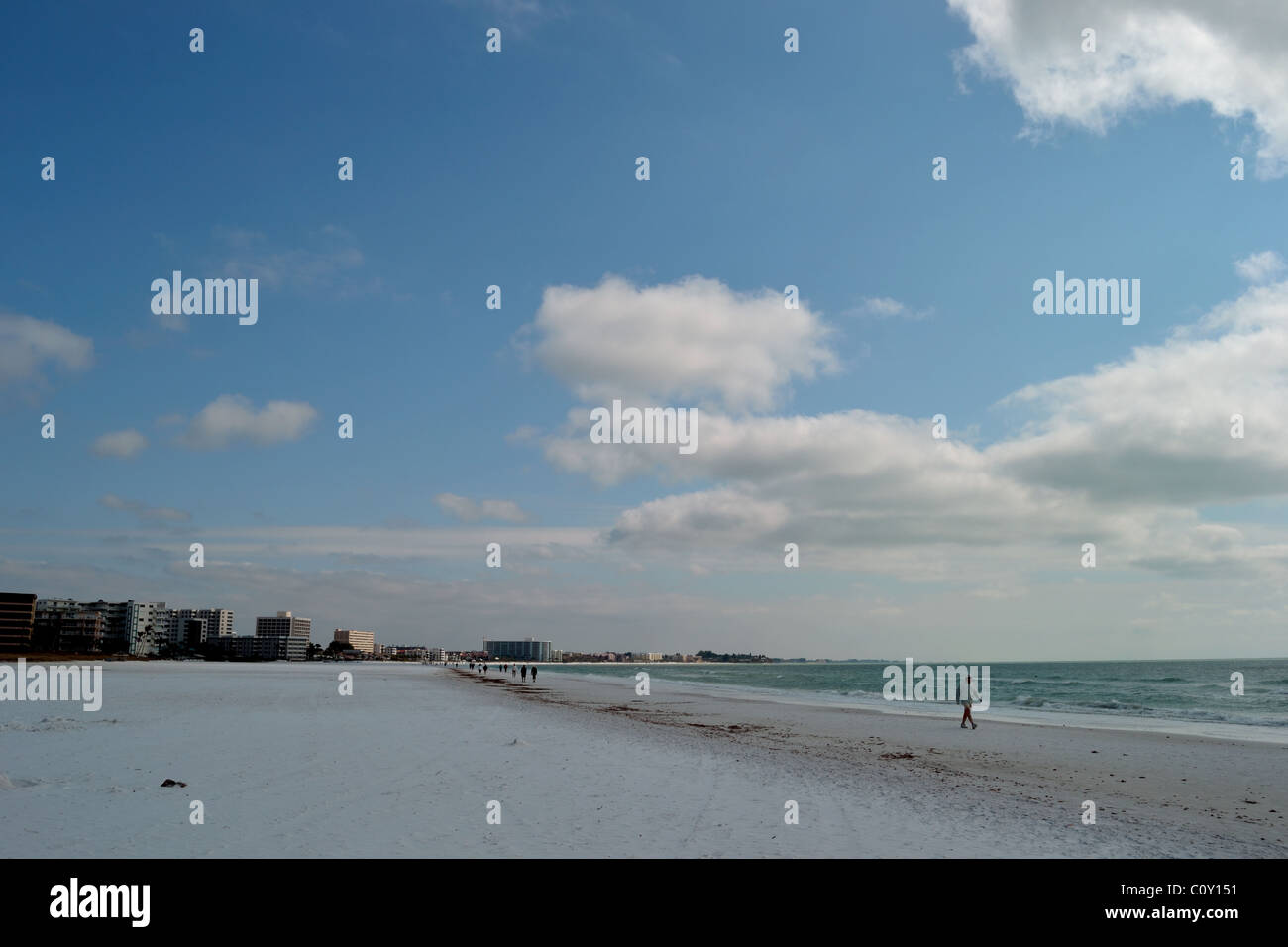 Siesta Key Beach in Sarasota, Florida Stockfoto