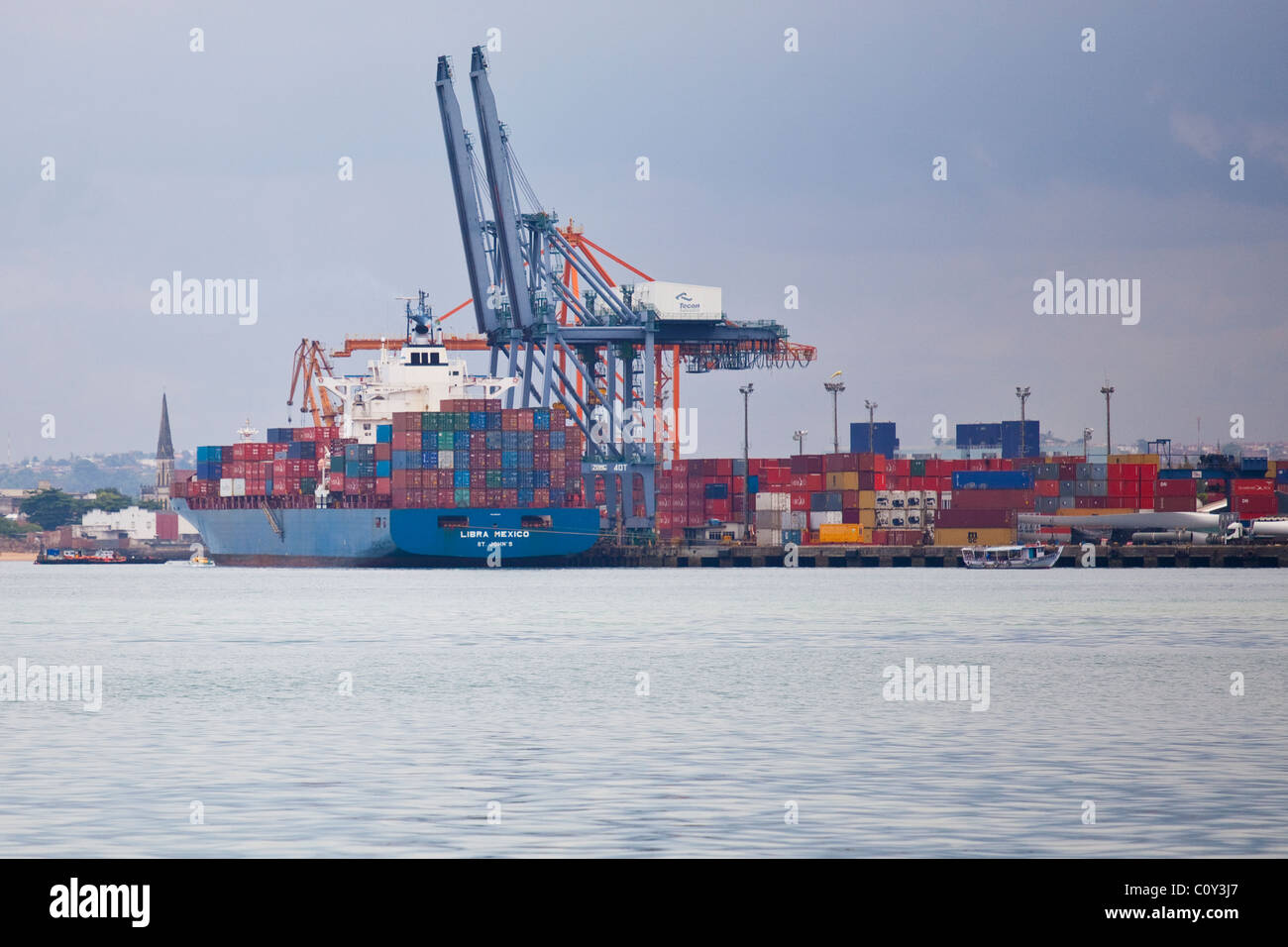 Hafen von Salvador da Bahia, Brasilien Stockfoto