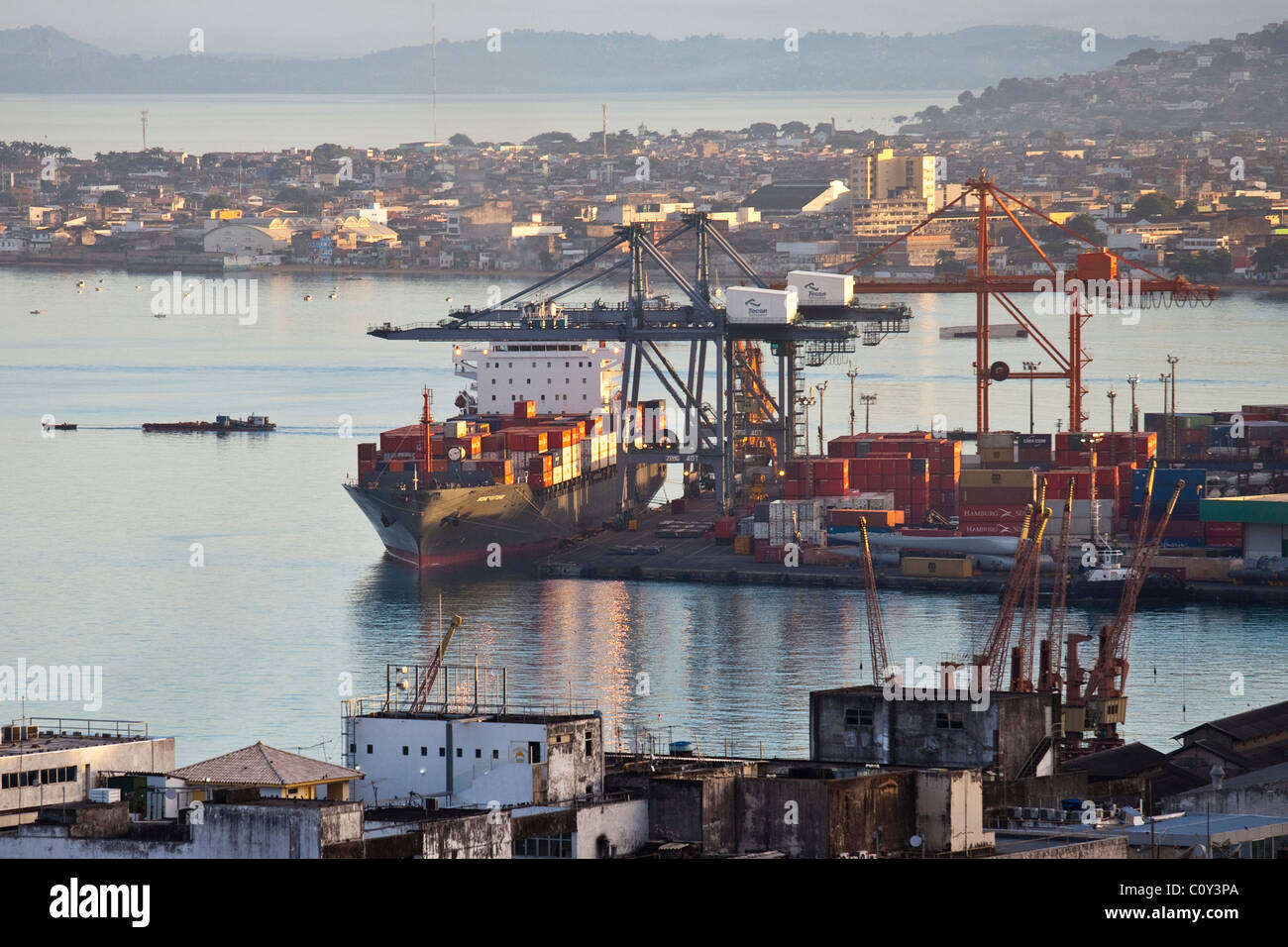 Hafen von Salvador da Bahia, Brasilien Stockfoto