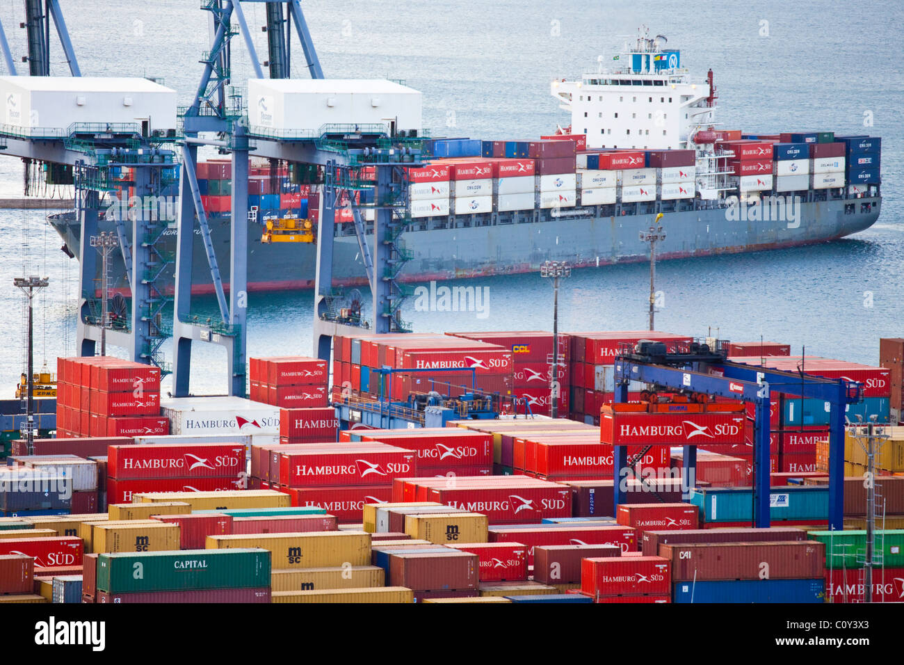 Hafen von Salvador da Bahia, Brasilien Stockfoto