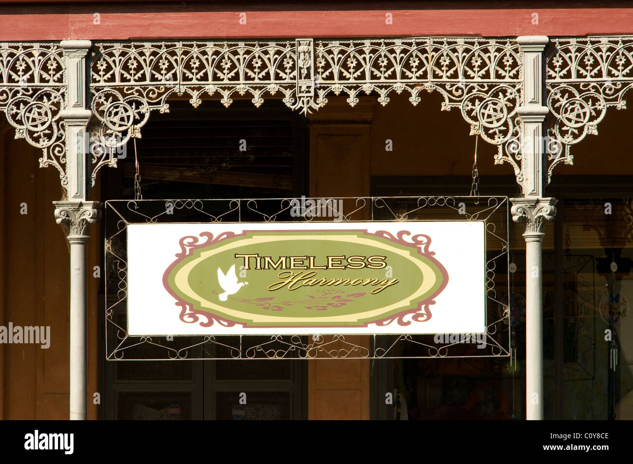 historischen Shop in Clunes Victoria Australien Stockfoto