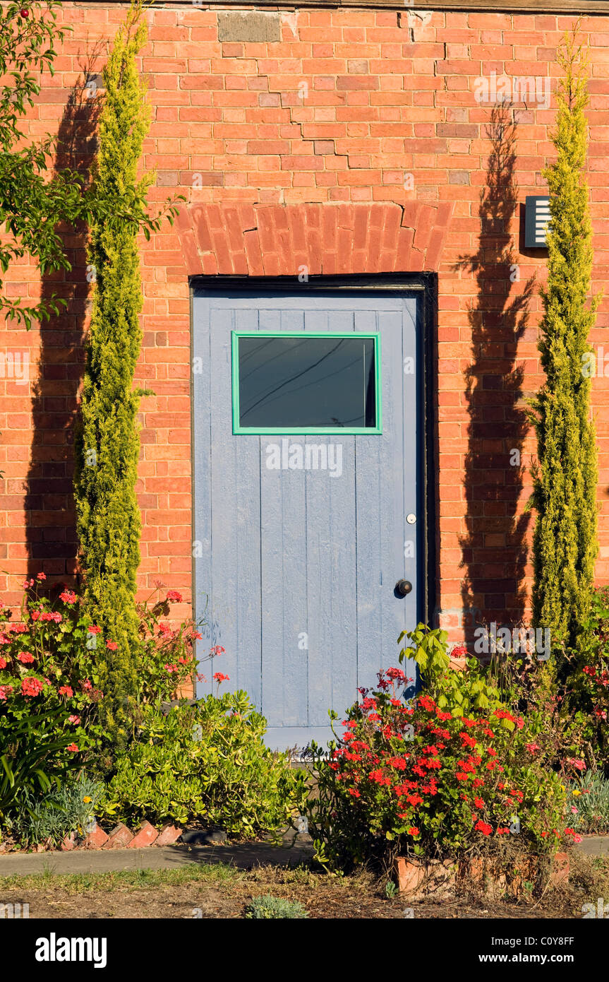 Haustür, Talbot, Victoria Australien Stockfoto