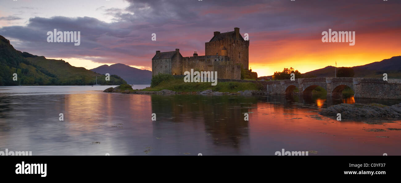 Eileen Donan Castle Stockfoto