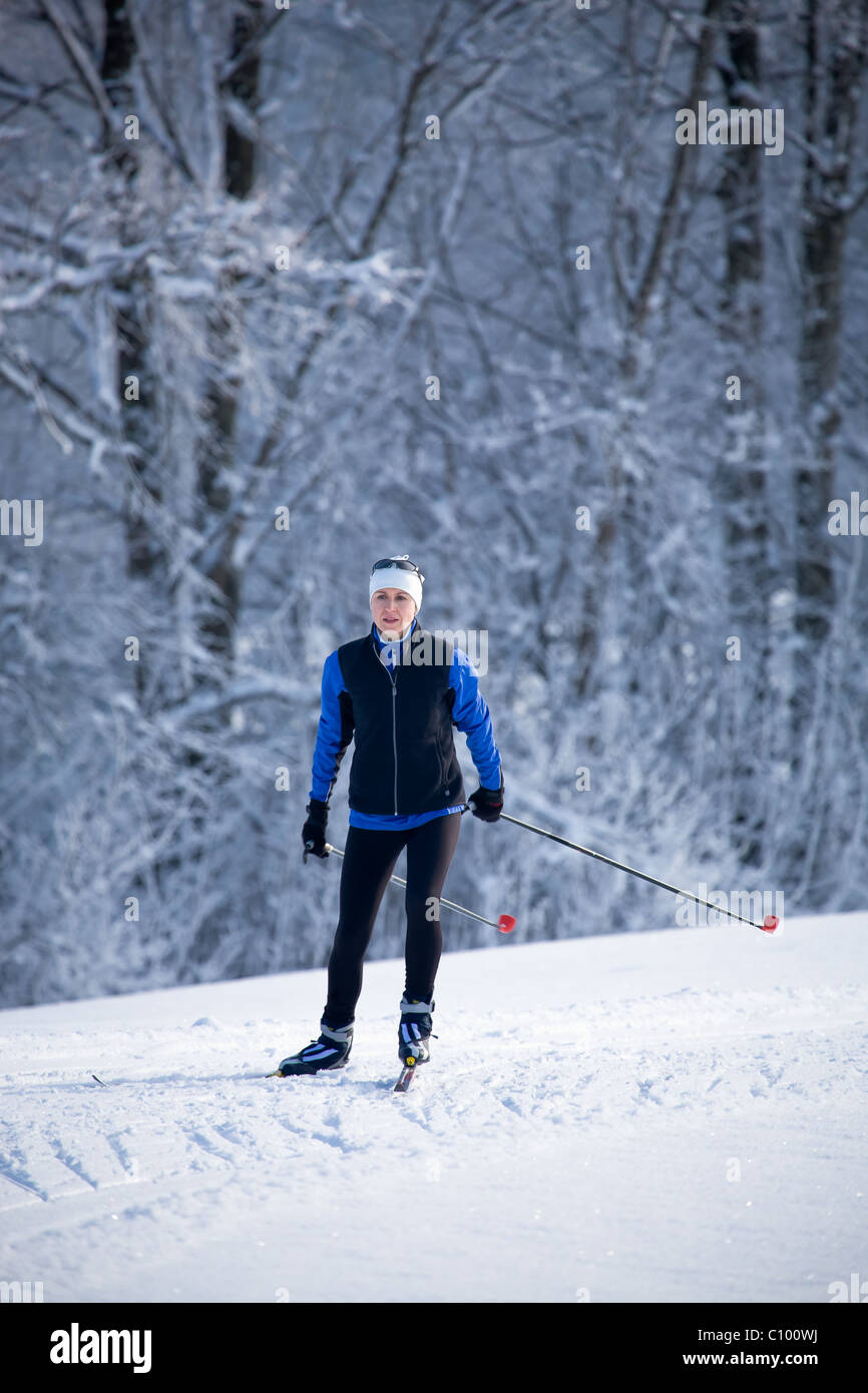 Langlauf Stockfoto