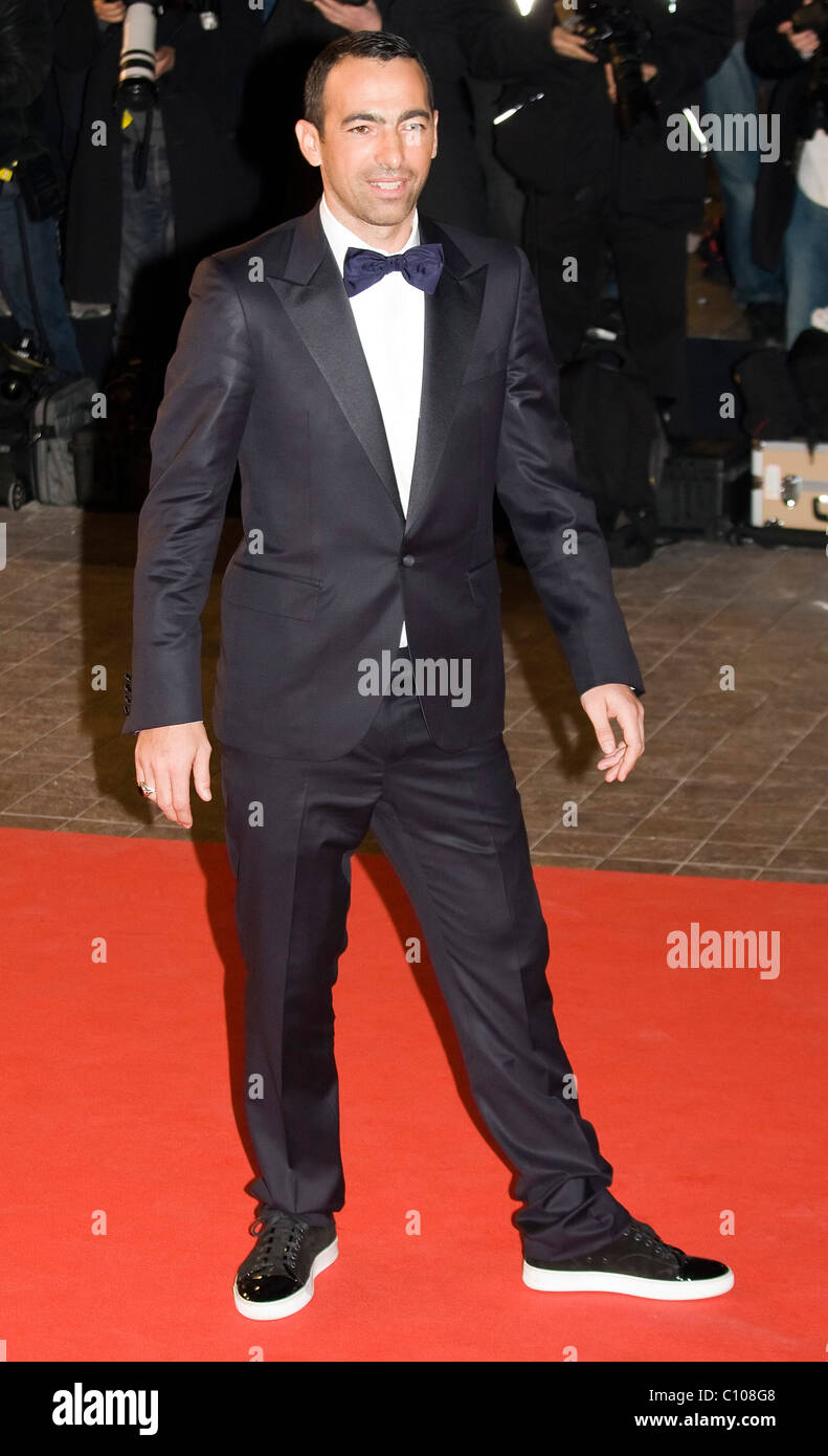 Youri Djorkaeff NRJ Music Awards 2009 statt im Palais des Festivals. Cannes, Frankreich - 17.01.09 Stockfoto