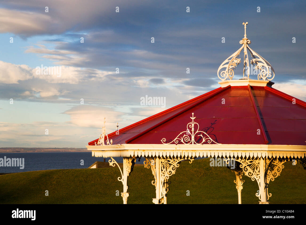 Musikpavillon auf der Hintern St Andrews Fife Schottland Stockfoto