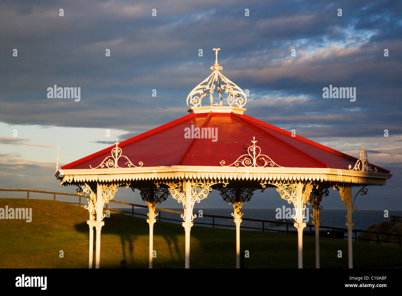 Musikpavillon auf der Hintern St Andrews Fife Schottland Stockfoto