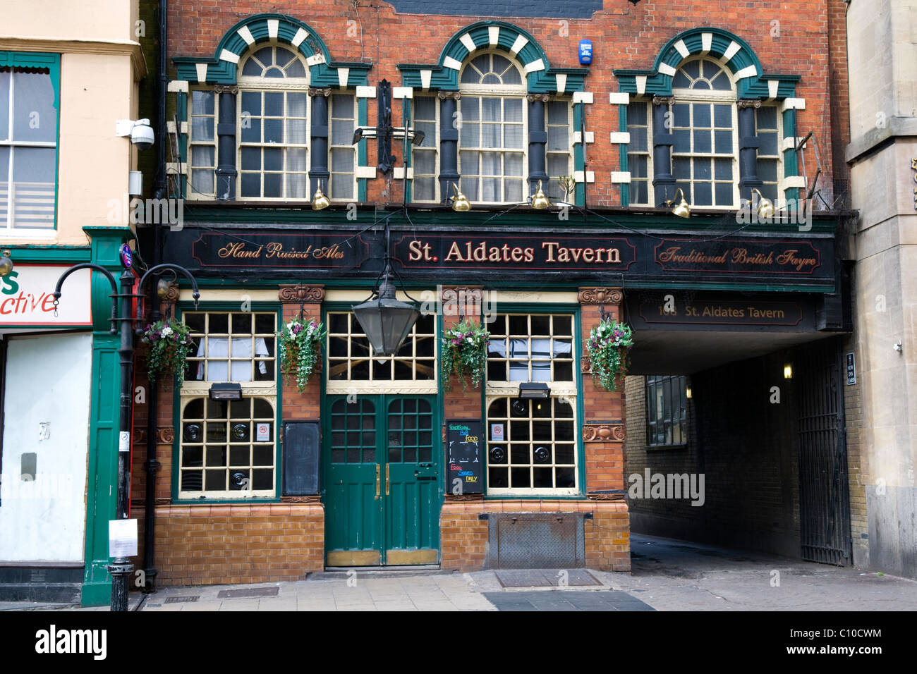 St Aldates Tavern in Oxford, England, eine traditionelle Englische Gastwirtschaft Stockfoto