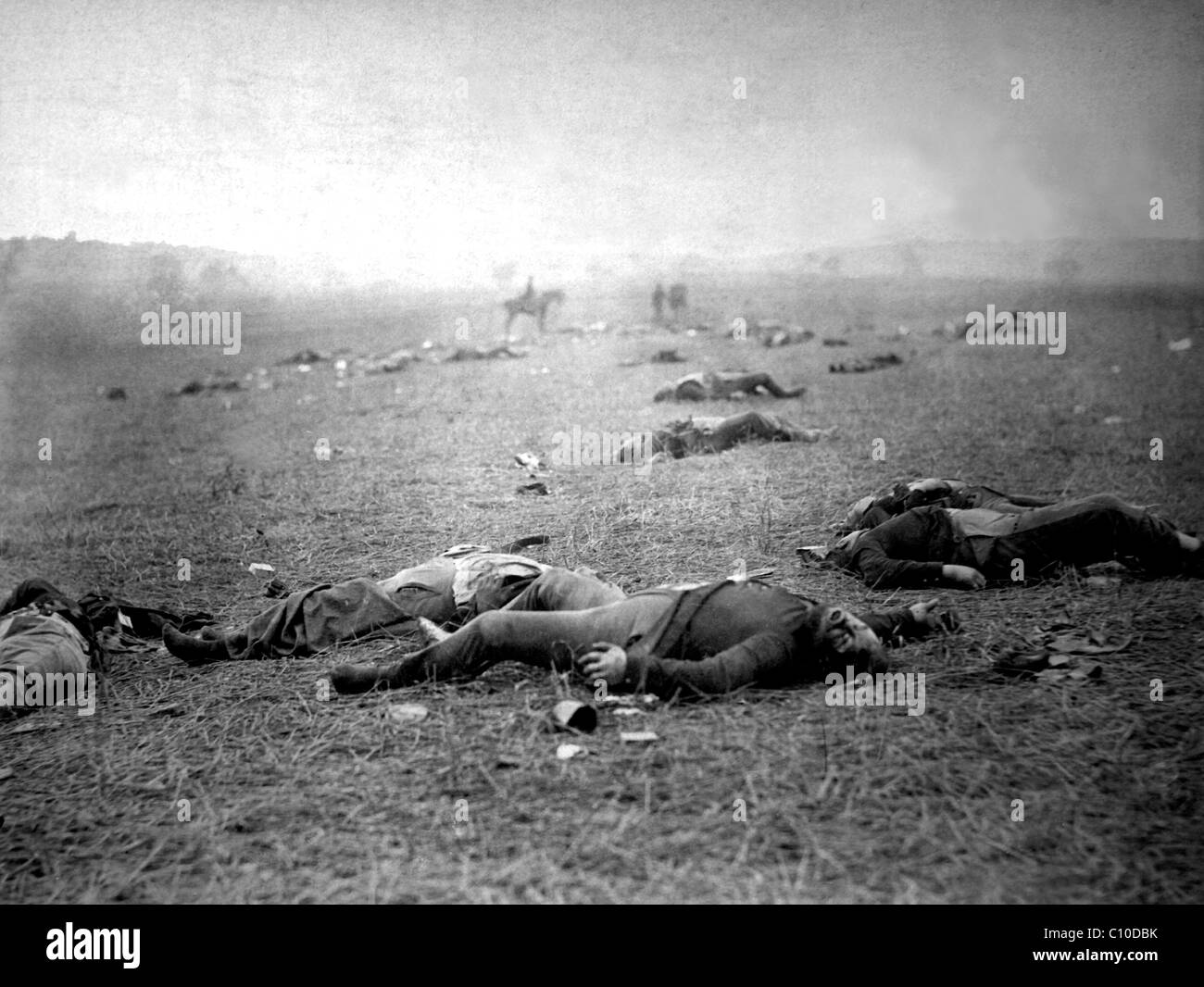 Schlachtfeld von Gettysburg Stockfoto