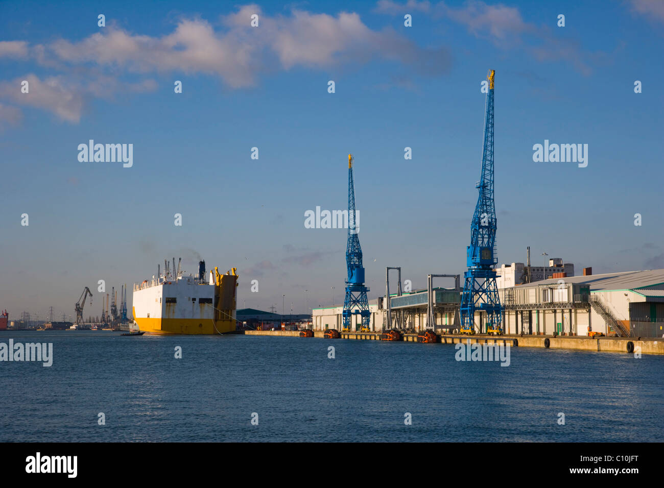 Docks, Southampton, Hampshire, England, Vereinigtes Königreich, Europa Stockfoto