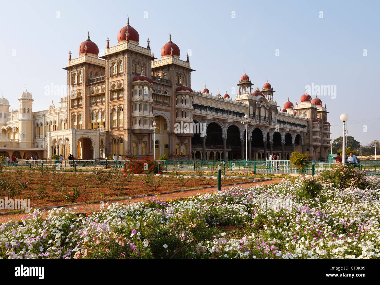 Maharaja Palace, Mysore Palast, Mysore, Karnataka, Südindien, Indien, Südasien, Asien Stockfoto