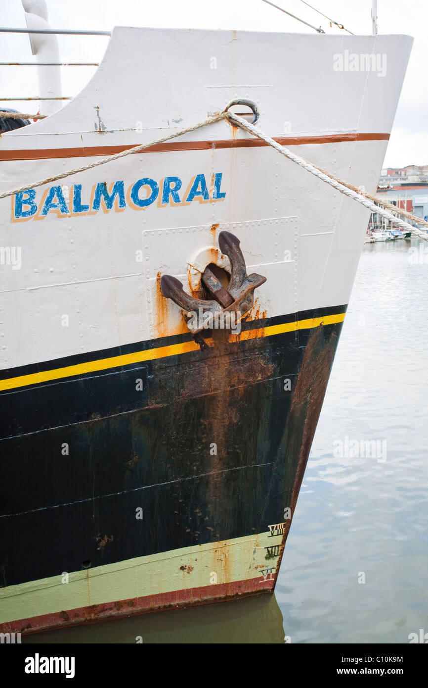 Der Motor Schiff Balmoral in Bristol docks Stockfoto