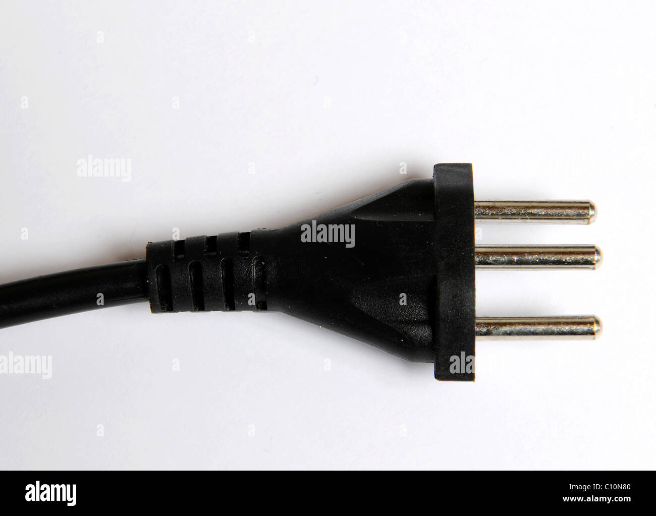 Dreipolige Stecker Stockfotografie Alamy
