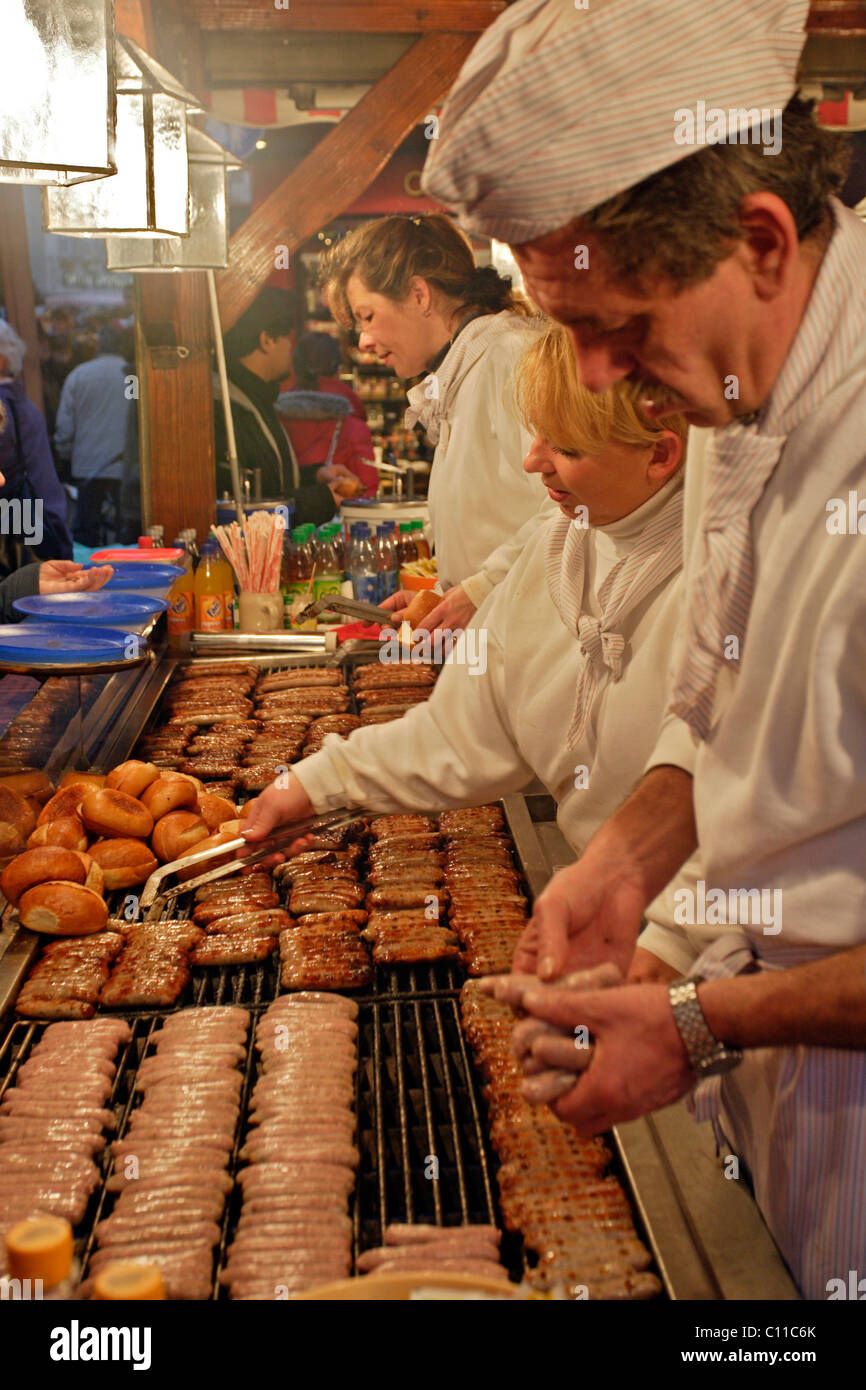 Christmas Market, Hauptmarkt, Nürnberg, Bavaria, Germany, Europe Stockfoto