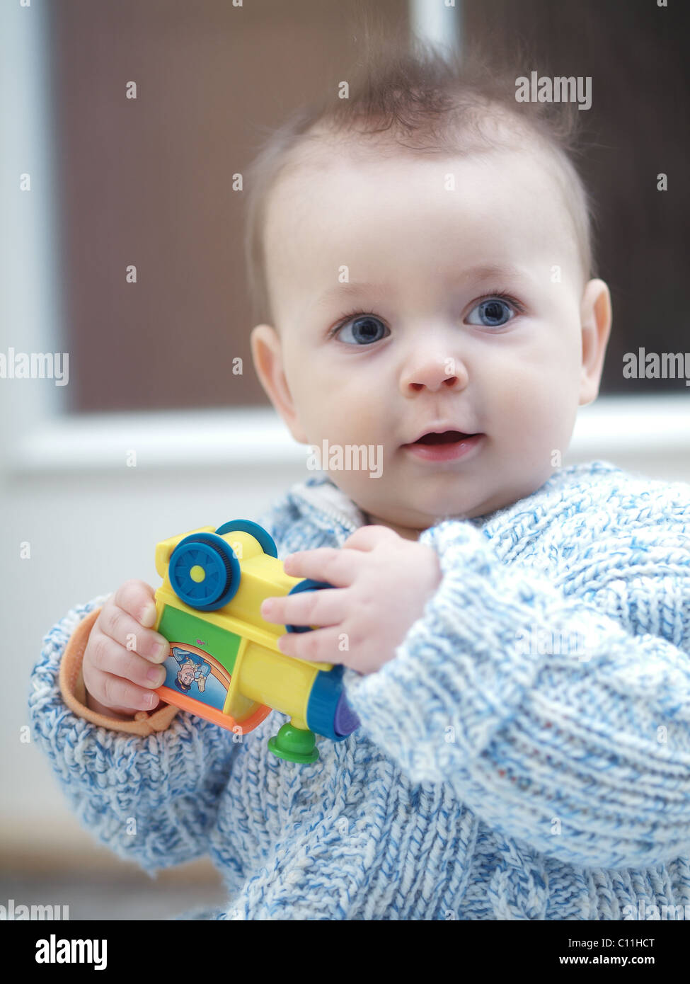 Indoor-baby Stockfoto