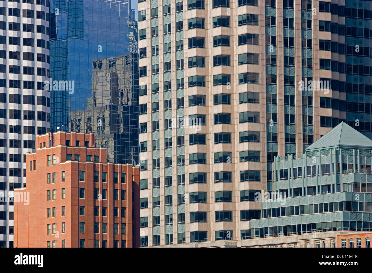 Bankenviertel, Boston, Massachusetts, Neuengland, USA Stockfoto