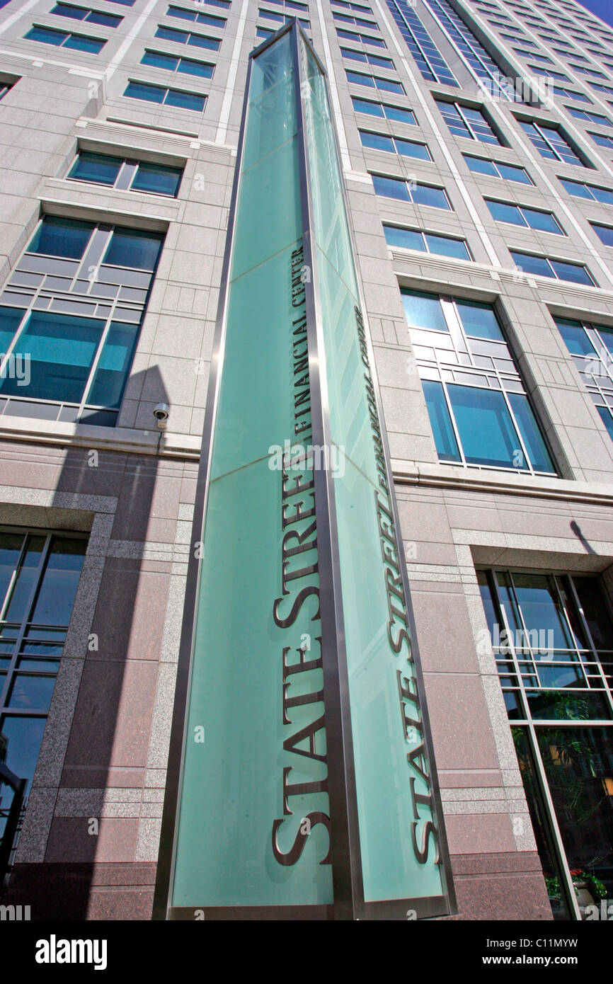 State Street Bank, Finanzplatz Boston, Massachusetts, New England, USA Stockfoto