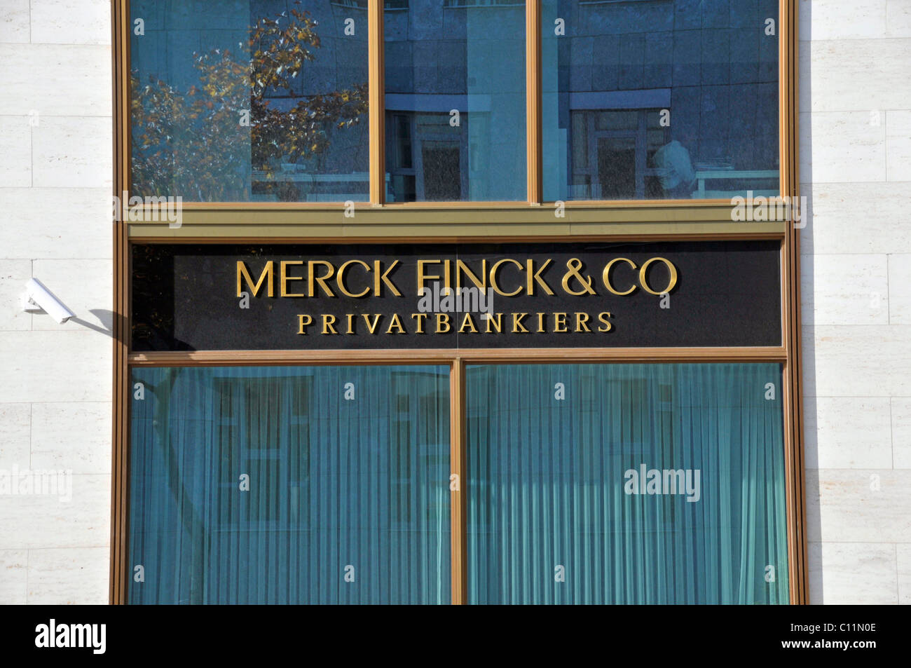 Merck Finck & Co., Privatbankiers, Bankenviertel Büro in Köln, Nordrhein-Westfalen, Deutschland, Europa Stockfoto