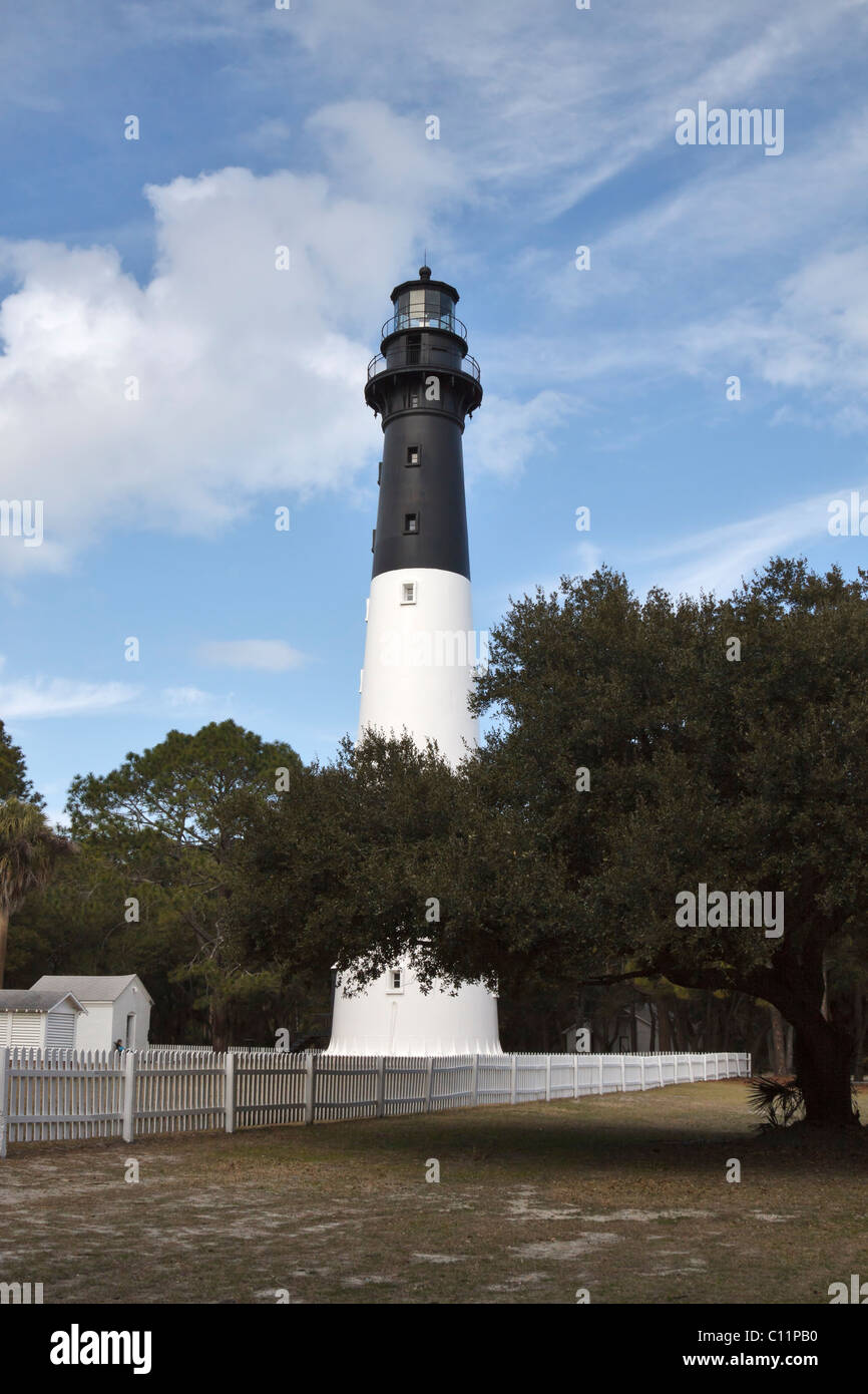 Hunting Island Lighthouse, South Carolina, USA Stockfoto