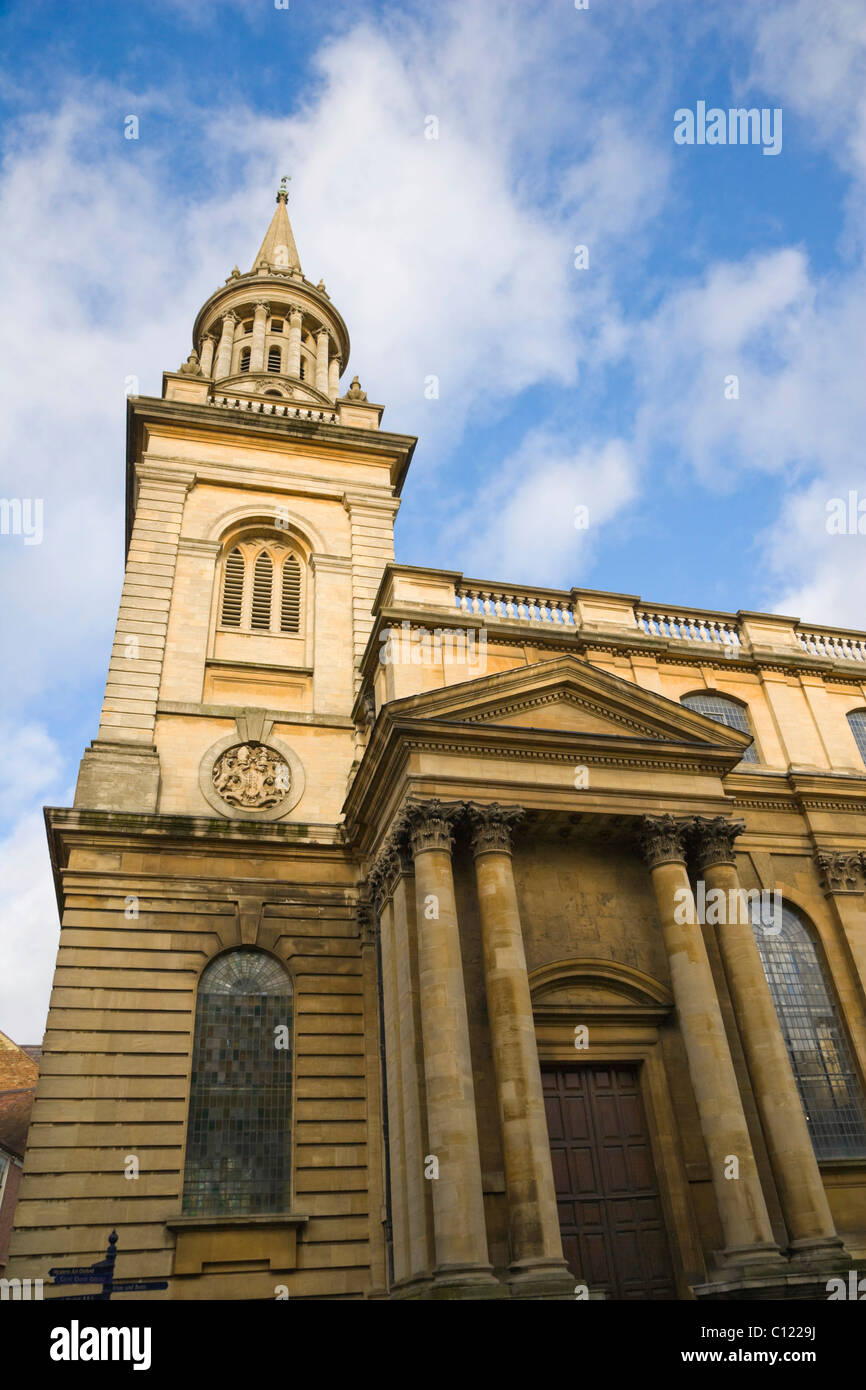 All Saints Church, jetzt Lincoln College Bibliothek, High Street, Oxford, Oxfordshire, England, Vereinigtes Königreich, Europa Stockfoto