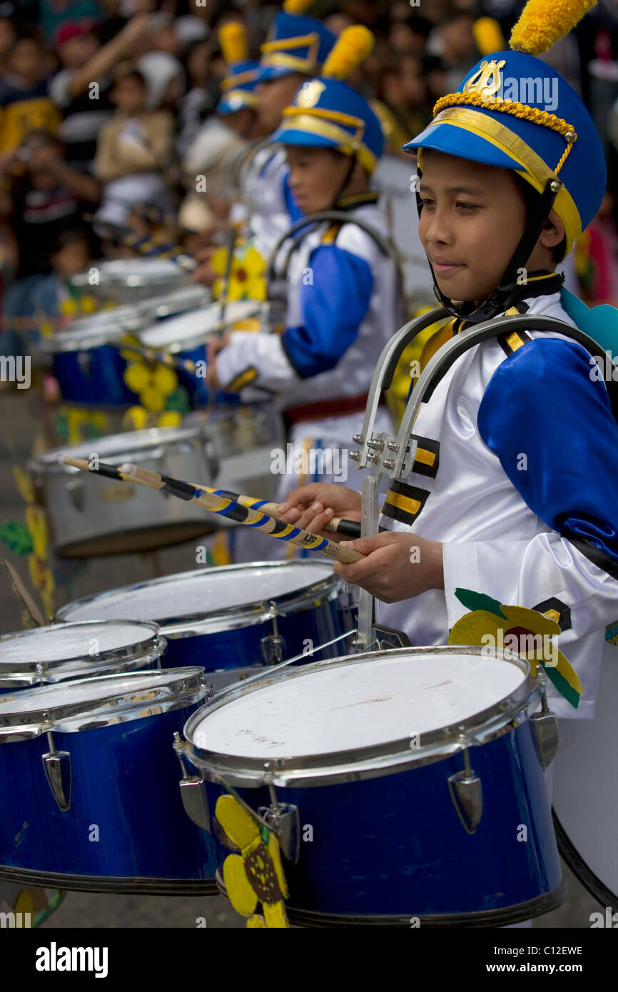 Panagbenga Straßenfest Baguio Stadt; Philippinen Stockfoto